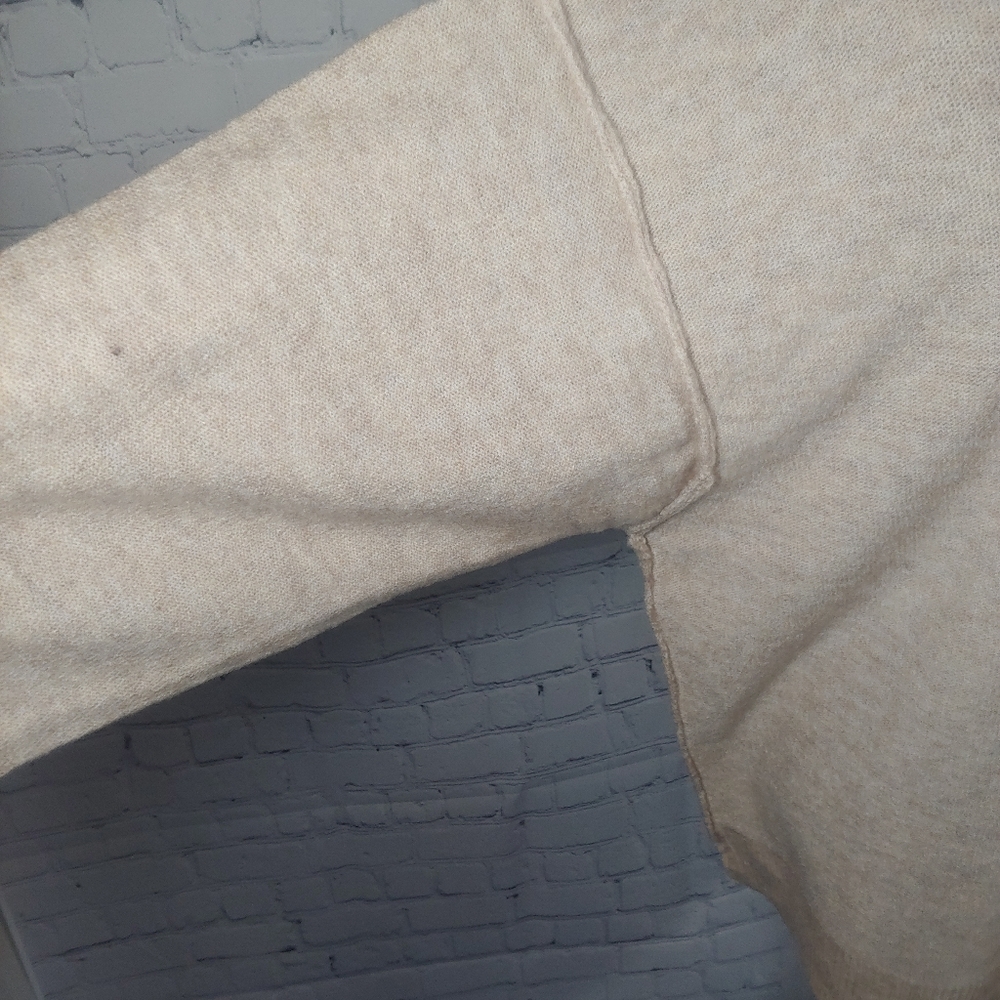 Zenana Melange Button Down Oversized Sweater - Picture 6 of 7